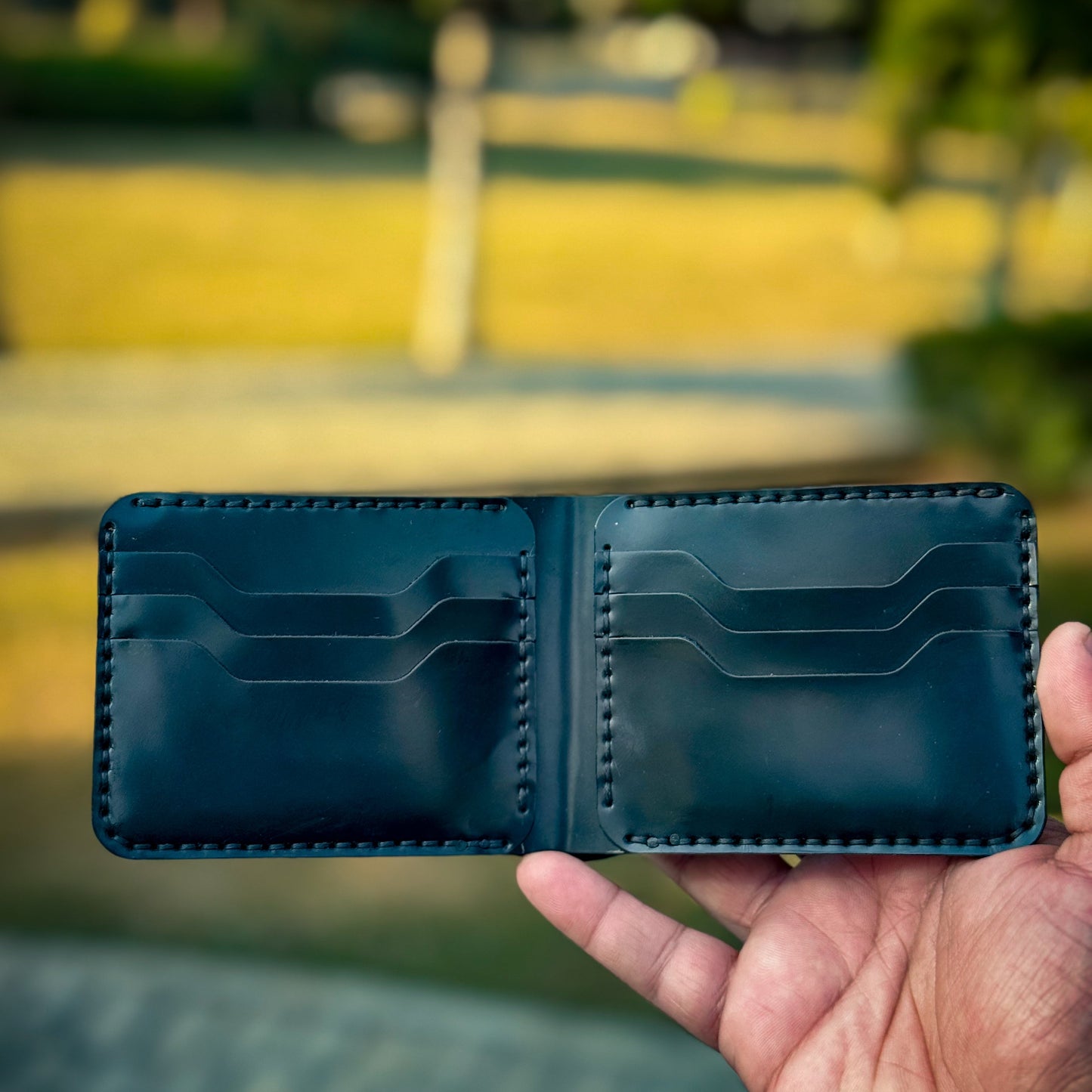 The King Bifold Wallet - Black
