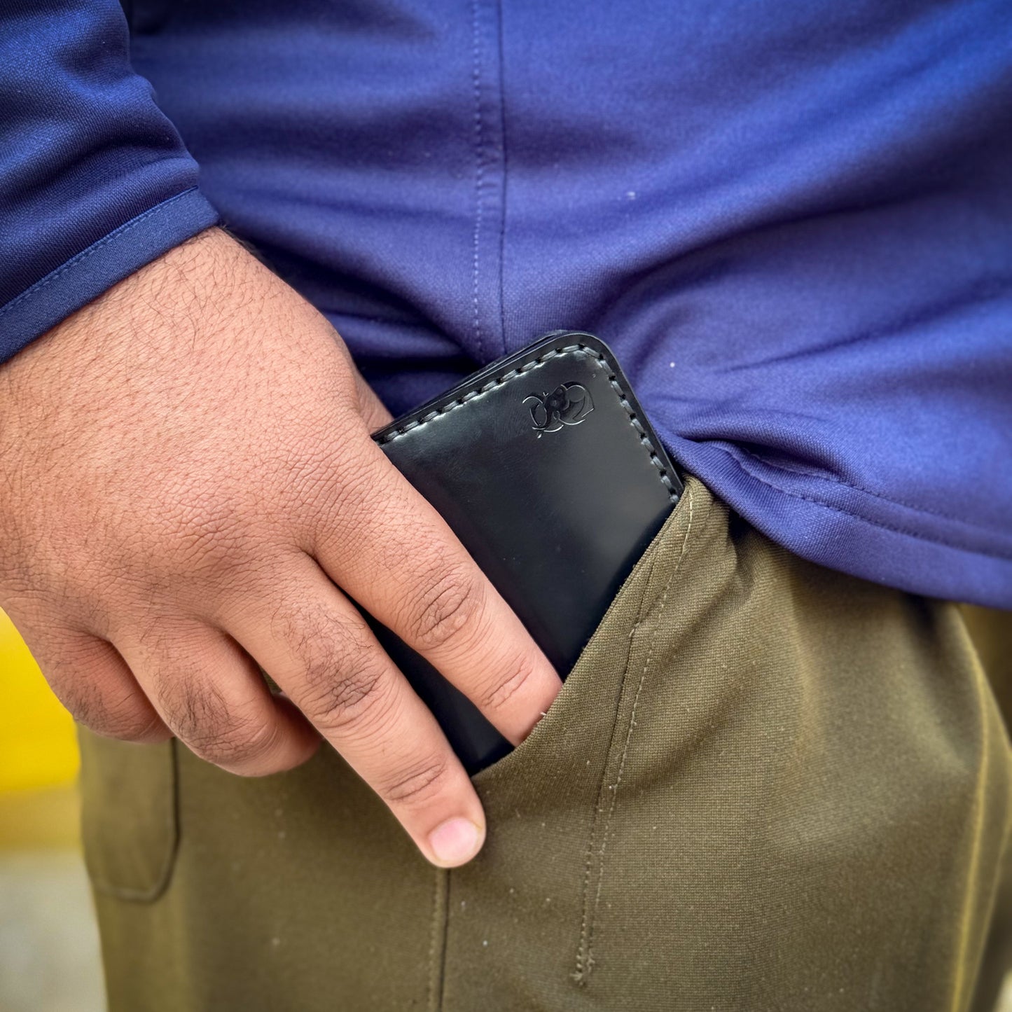 The King Bifold Wallet - Black