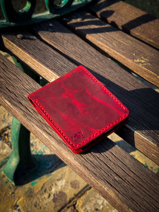 The King Bifold Wallet - Red